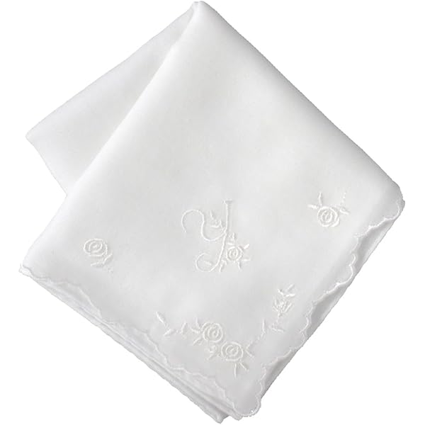 Amazon | [N.M.JAPAN] [NMJ] ハンカチ 白 結婚式 （4枚セット/コットン